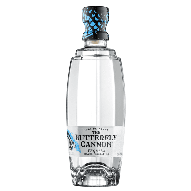 The Butterfly Cannon Silver Cristalino Tequila - LoveScotch.com