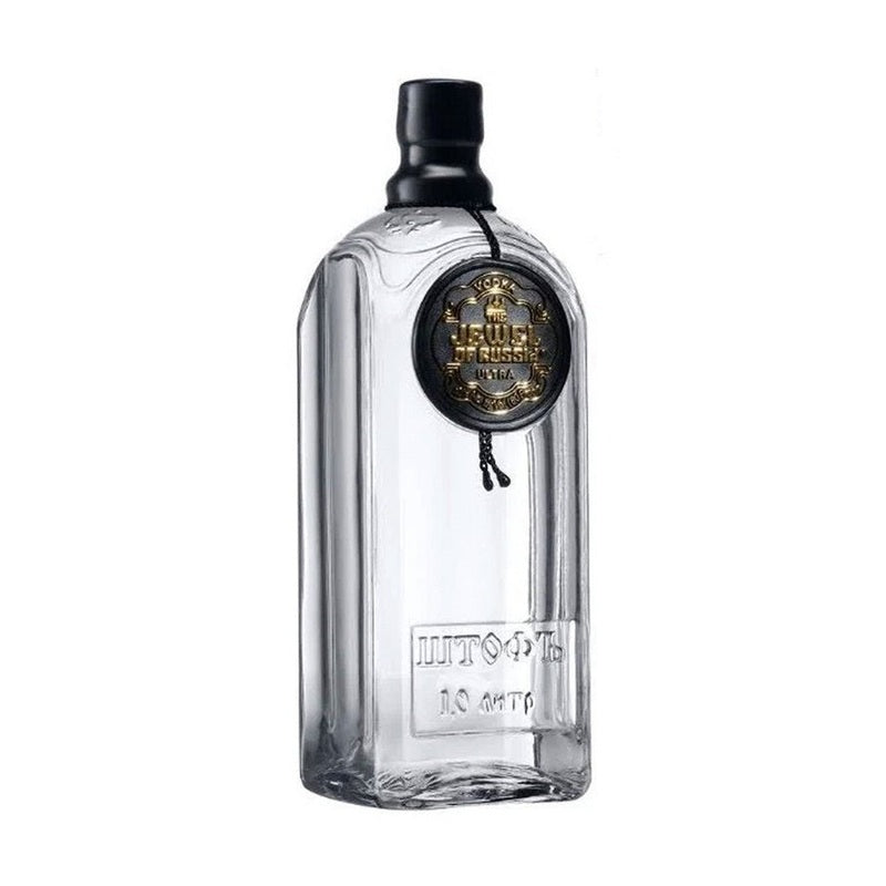 The Jewel of Russia Ultra Black Vodka Liter - LoveScotch.com