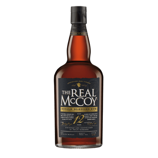 The Real McCoy 12 Year Old Single Blended Rum - LoveScotch.com