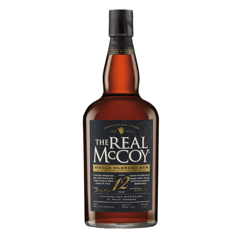 The Real McCoy 12 Year Old Single Blended Rum - LoveScotch.com