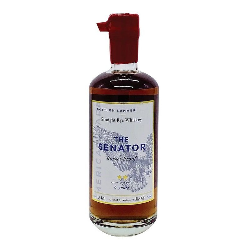 The Senator 6 Years Old Barrel Proof Straight Rye Whiskey - LoveScotch.com