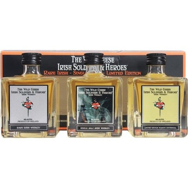 The Wild Geese Irish Soldiers & Heroes Miniature Gift Set - LoveScotch.com