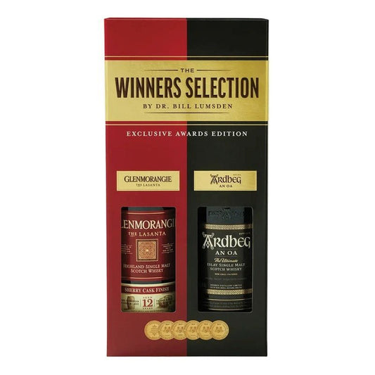 The Winners Selection Glenmorangie 12 Year Old 'The Lasanta' & Ardbeg 'An Oa' Single Malt Scotch Whisky Gift Set - LoveScotch.com