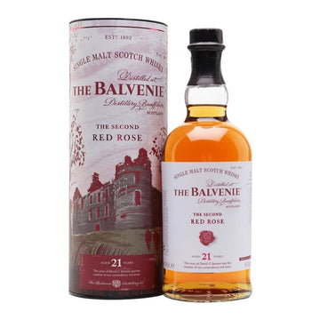 The Balvenie 21 Year Old 'The Second Red Rose' Single Malt Scotch Whisky - LoveScotch.com