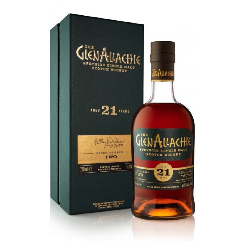 The GlenAllachie 21 Year Old Batch 2 Speyside Single Malt Scotch Whisky - LoveScotch.com