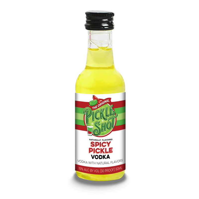 The Original Pickle Shot Spicy Vodka 50mL - LoveScotch.com