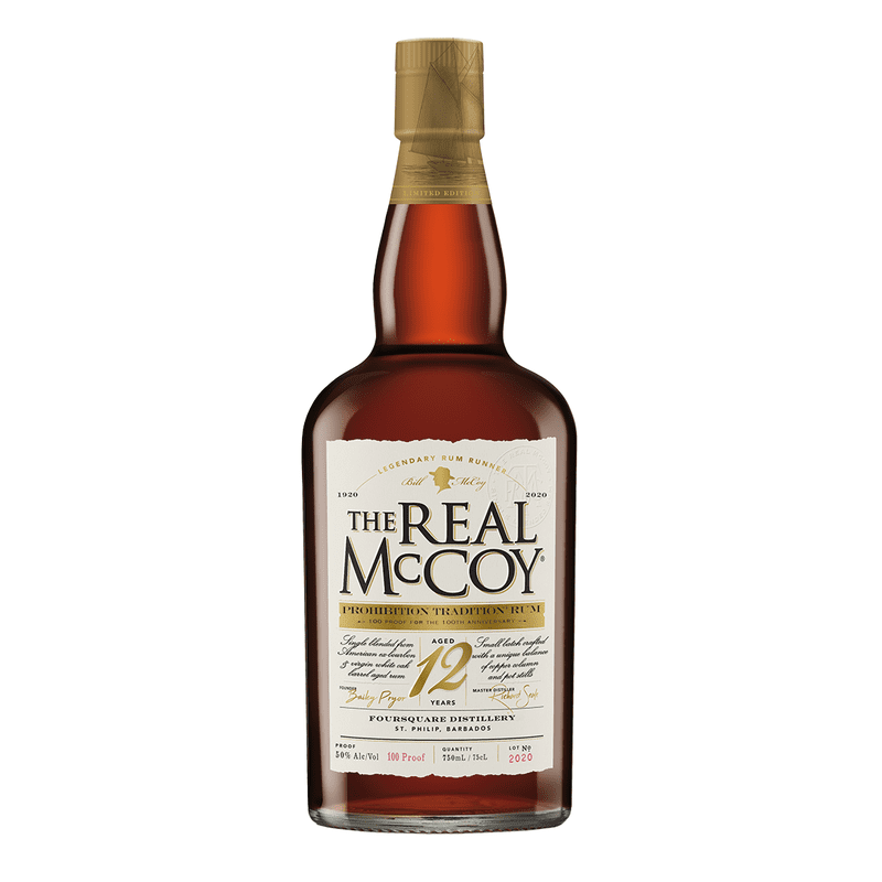 The Real McCoy 12 Year Old 'Prohibition Tradition' Single Blended Rum - LoveScotch.com