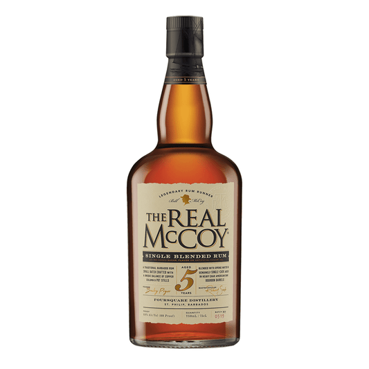 The Real McCoy 5 Year Old Single Blended Rum - LoveScotch.com