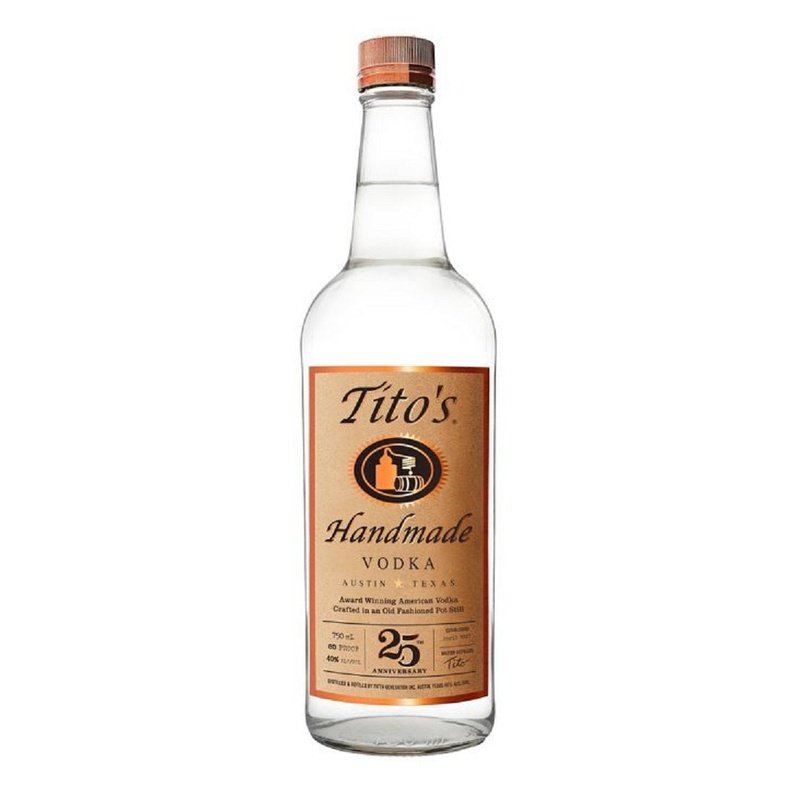 Tito's Handmade 25th Anniversary Vodka - LoveScotch.com