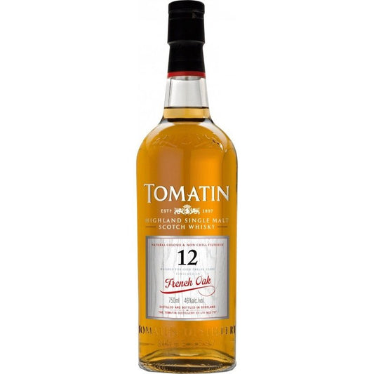 Tomatin 12 Year Old French Oak Highland Single Malt Scotch Whisky - LoveScotch.com
