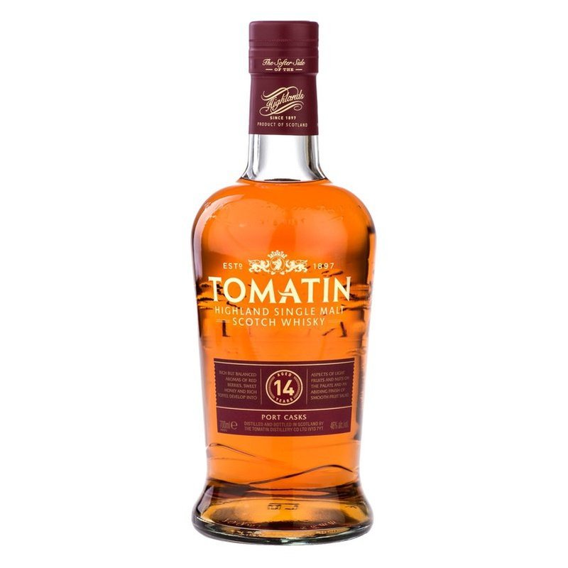 Tomatin 14 Year Old Port Cask Finish Highland Single Malt Scotch Whisky - LoveScotch.com