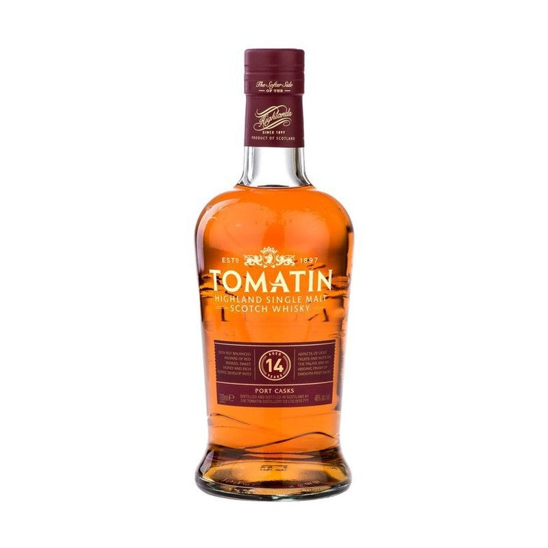 Tomatin 14 Year Old Port Cask Finish Highland Single Malt Scotch Whisky - LoveScotch.com