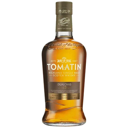 Tomatin Dualchas Bourbon & Virgin Oak Casks Highland Single Malt Scotch Whisky - LoveScotch.com