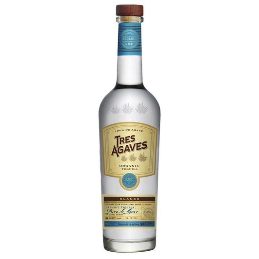 Tres Agaves Blanco Organic Tequila - LoveScotch.com