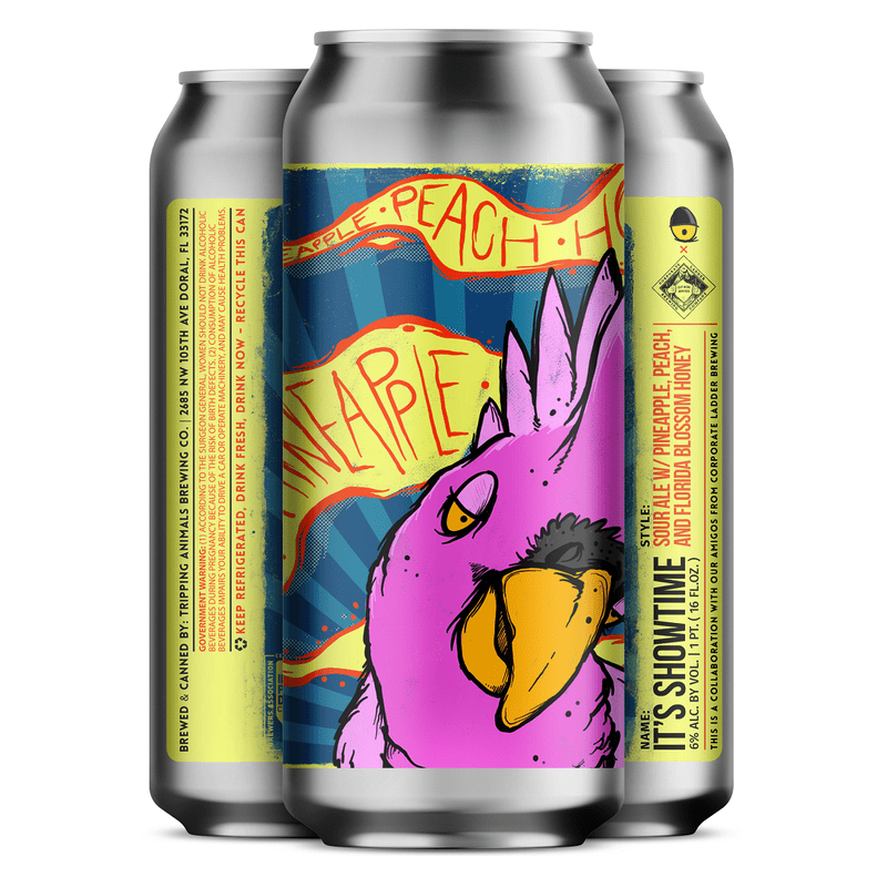 Tripping Animals Brewing Co. 'It's Showtime' Sour Ale Beer 4-Pack - LoveScotch.com