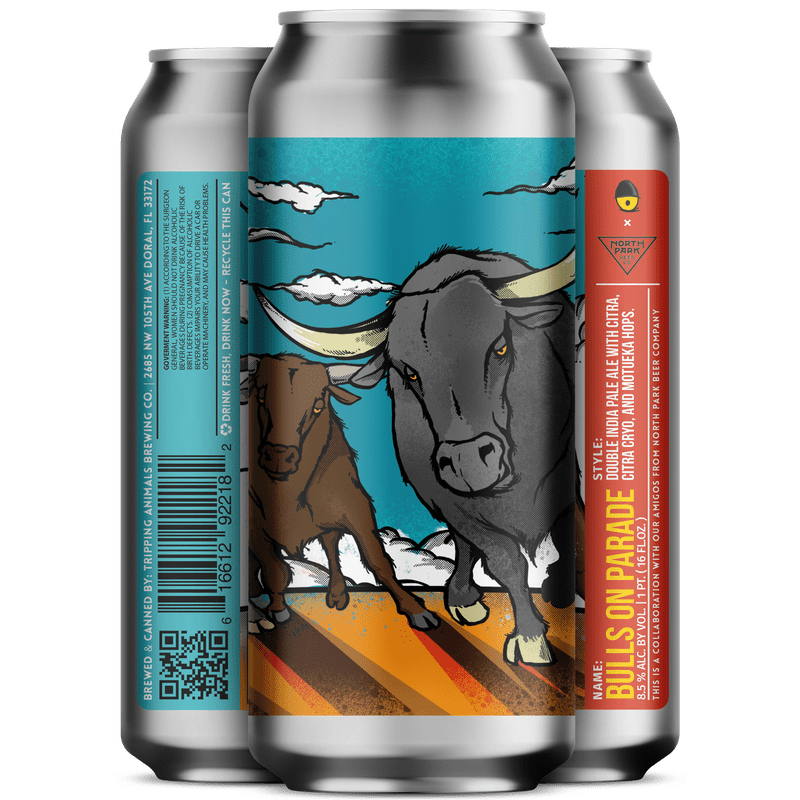 Tripping Animals Bulls On Parade Double IPA - LoveScotch.com