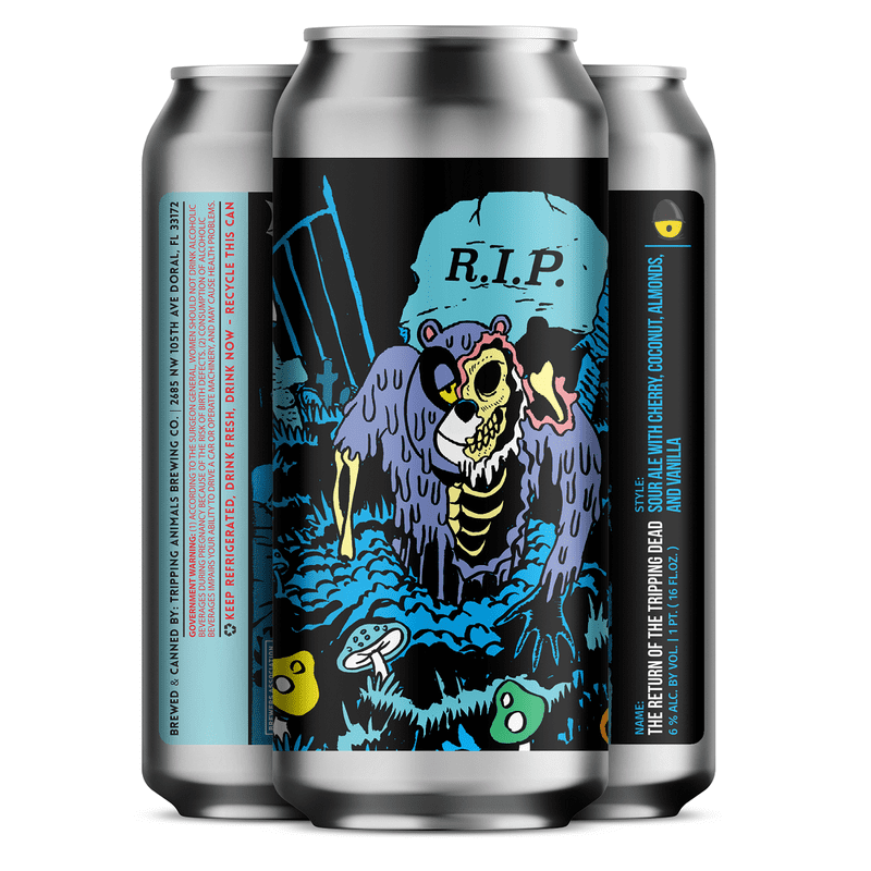 Tripping Animals Brewing Co. 'The Return Of The Tripping Dead' Sour Ale Beer 4-Pack - LoveScotch.com