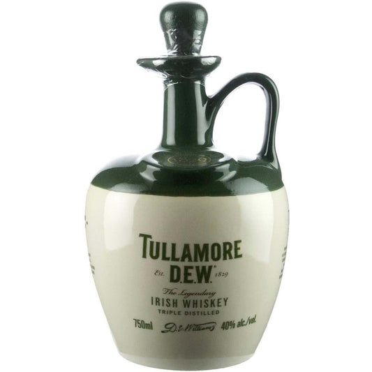 Tullamore D.E.W. Irish Whiskey in Ceramic Crock - LoveScotch.com