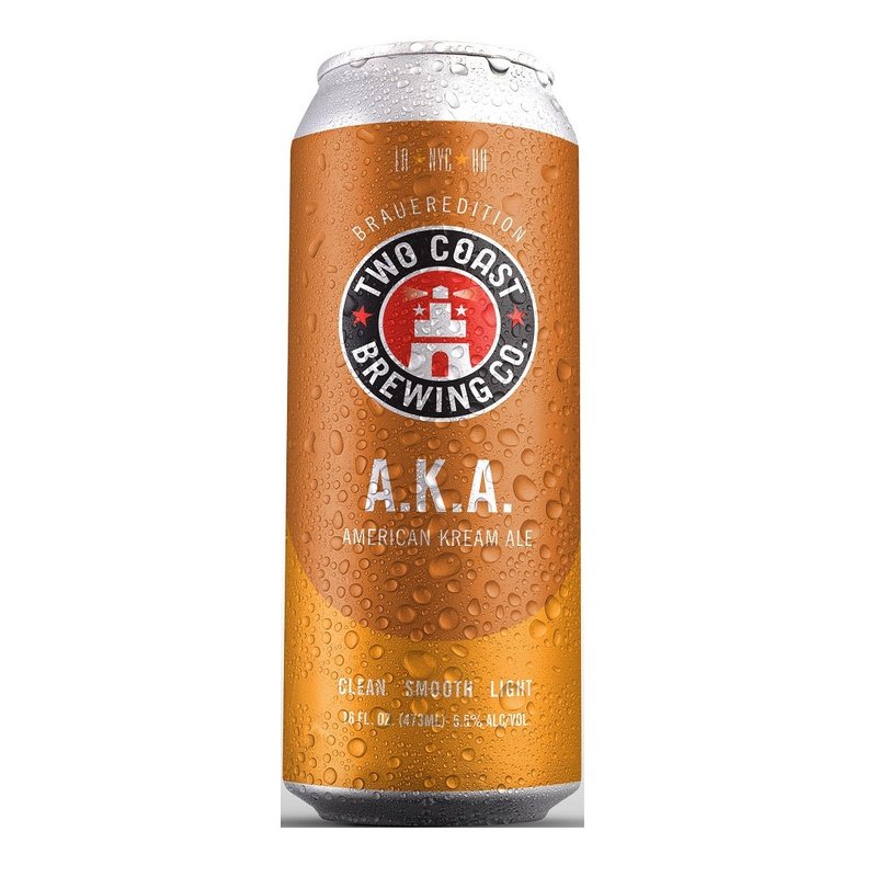 Two Coast Brewing Co. A.K.A American Kream Ale Beer 4-Pack - LoveScotch.com