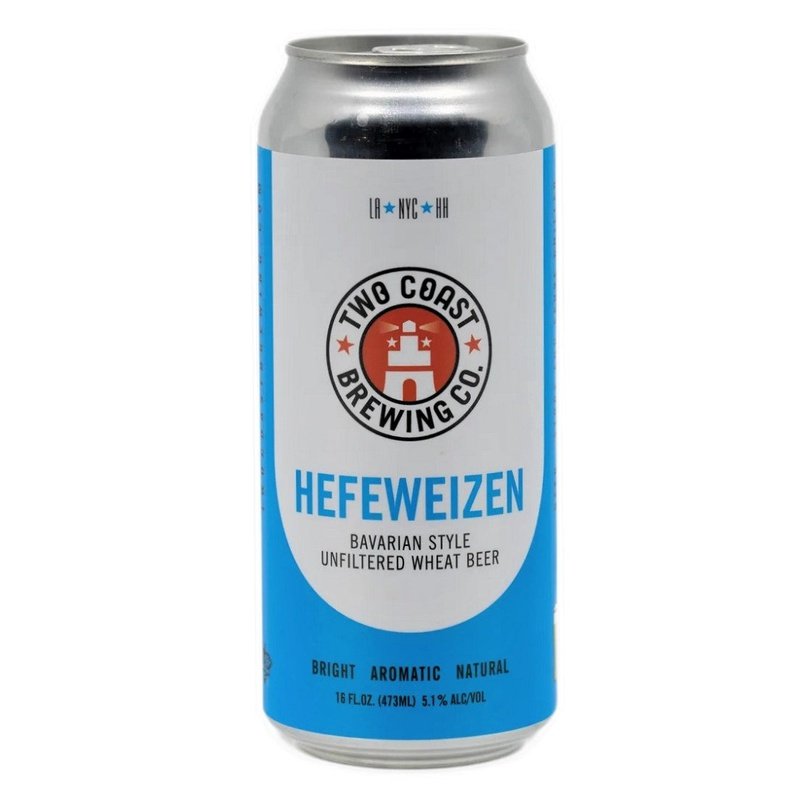 Two Coast Brewing Co. Hefeweizen Bavarian Style Wheat Beer 4-Pack - LoveScotch.com
