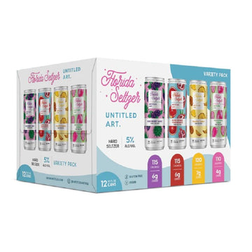 Untitled Art. Florida Seltzer Variety 12-Pack - LoveScotch.com