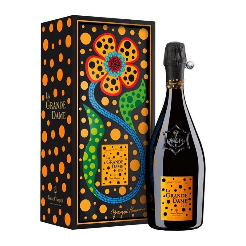 Veuve Clicquot La Grande Dame 2012 Champagne by Yayoi Kusama - LoveScotch.com