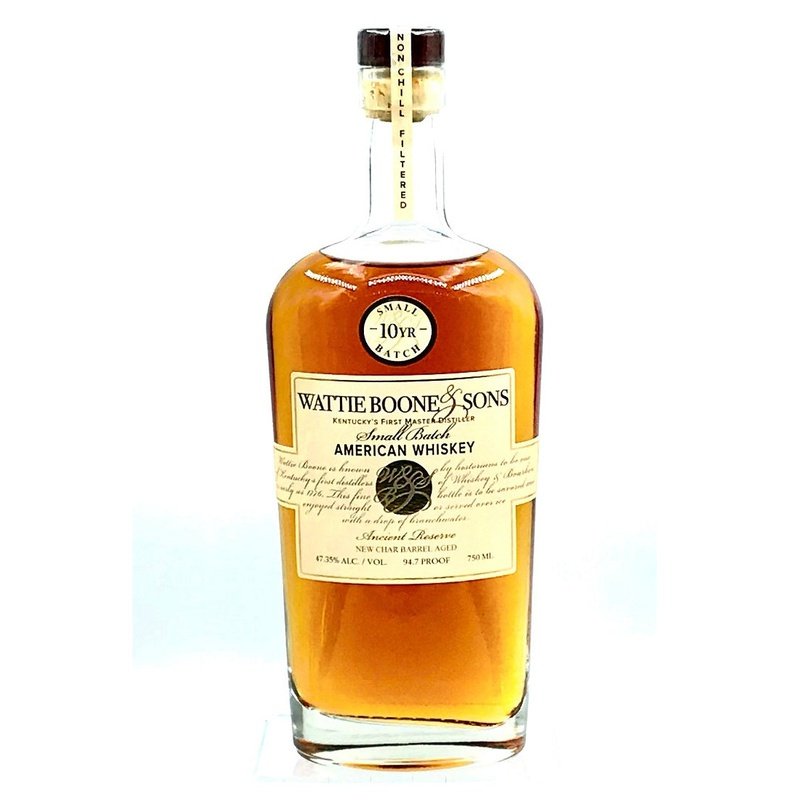 Wattie Boone & Sons 10 Year Old Small Batch American Whiskey - LoveScotch.com
