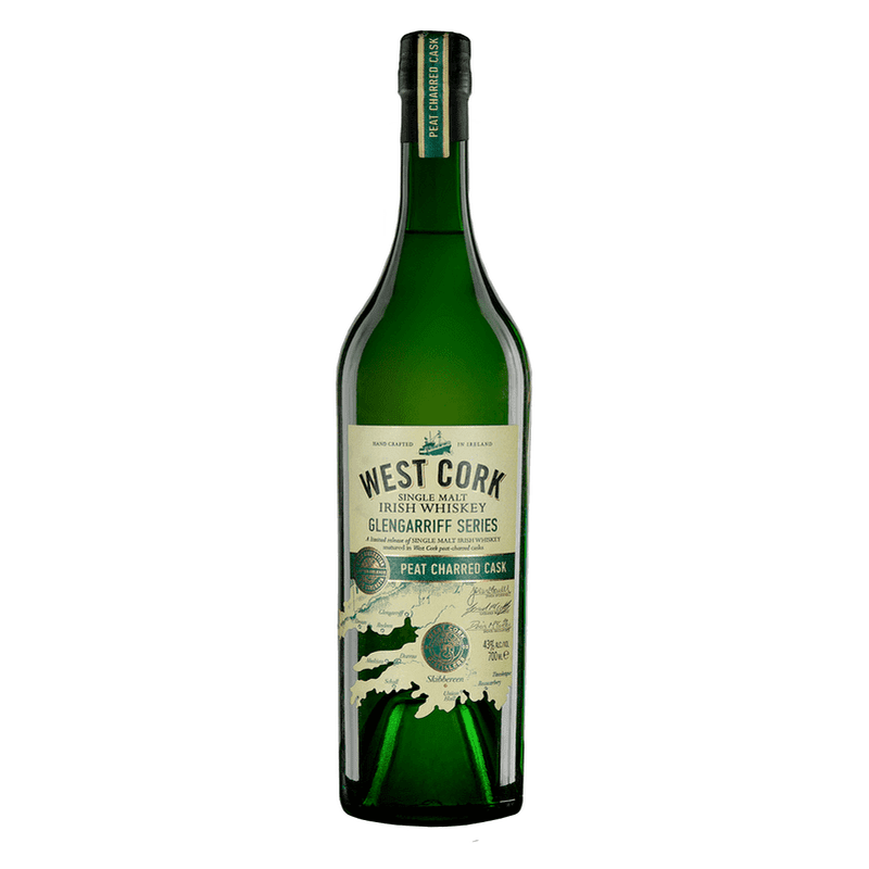 West Cork Glengariff Series Peat Charred Cask Single Malt Irish Whiskey - LoveScotch.com