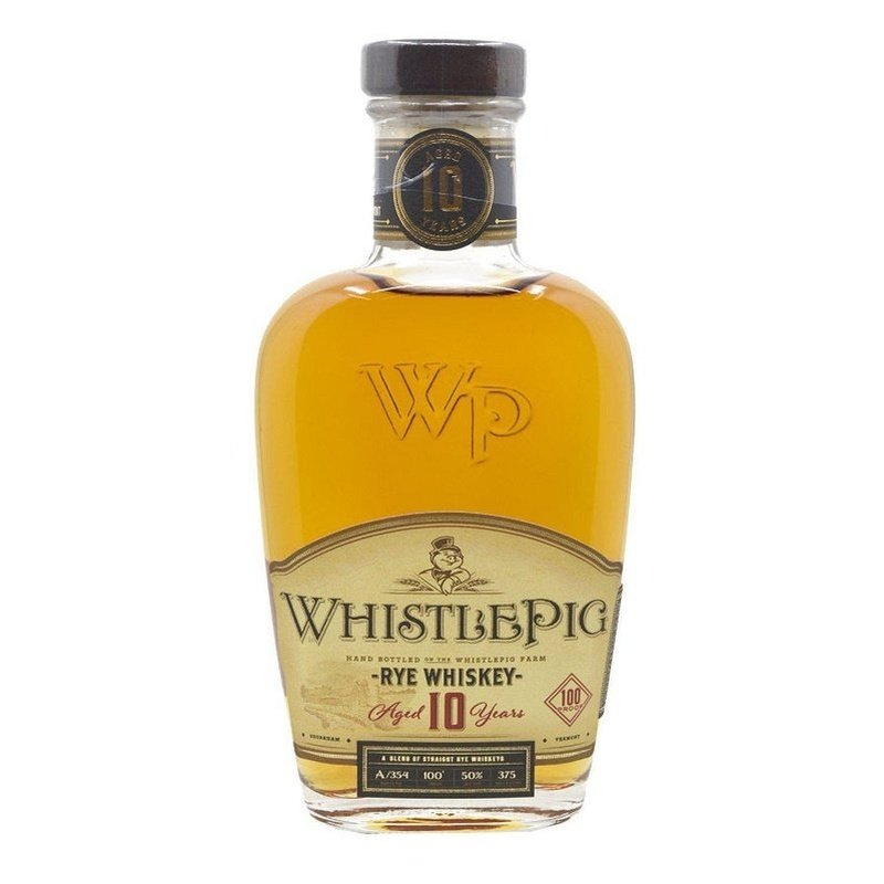 WhistlePig 10 Year Old Straight Rye Whiskey (375ml) - LoveScotch.com