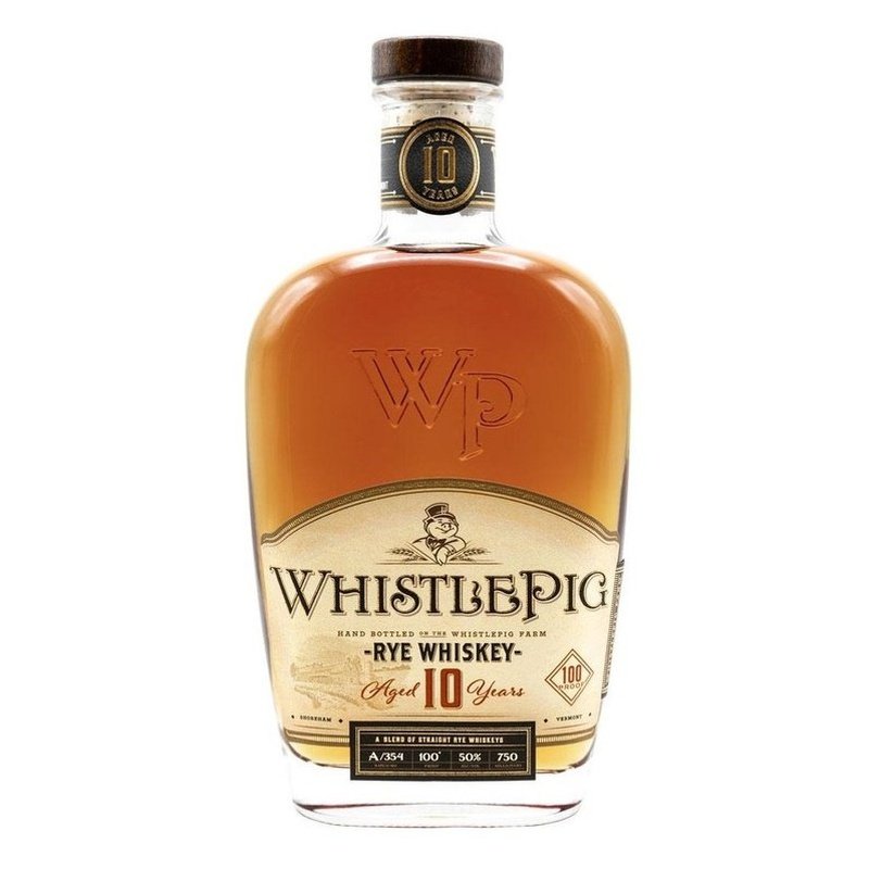 WhistlePig 10 Year Old Straight Rye Whiskey - LoveScotch.com
