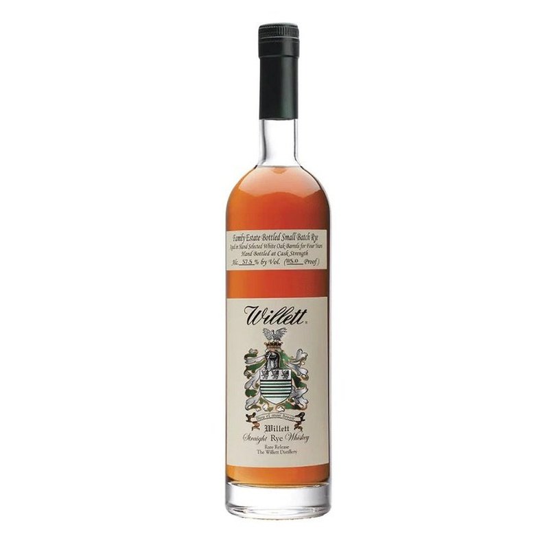 Willett Family Estate 4 Year Old Small Batch Straight Rye Whiskey - LoveScotch.com