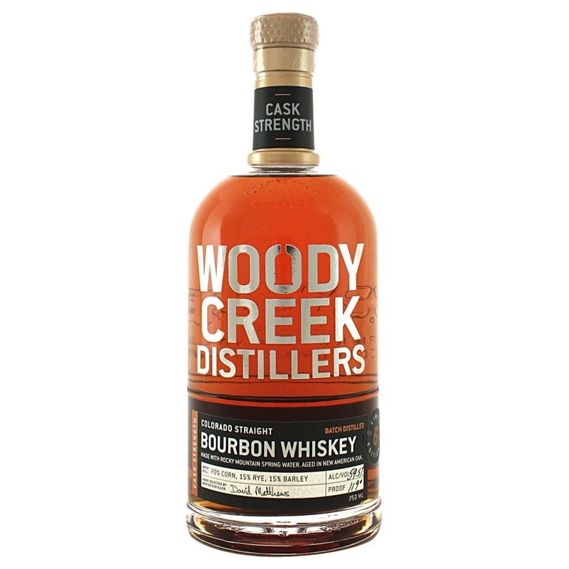 Woody Creek Distillers Cask Strength Colorado Straight Bourbon Whiskey - LoveScotch.com