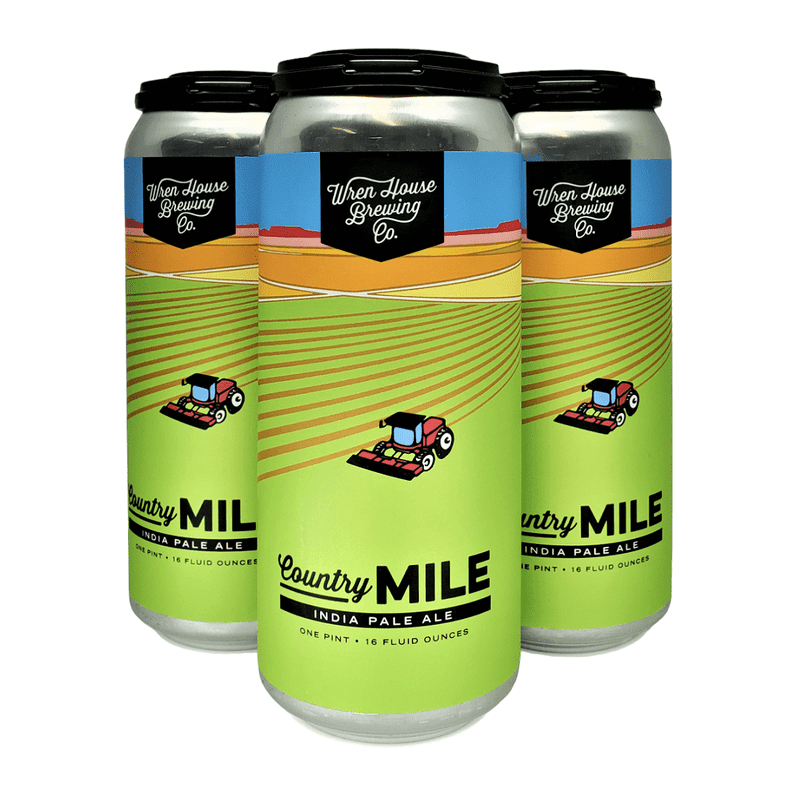 Wren House Brewing Co. Country Mile IPA Beer 4-Pack - LoveScotch.com