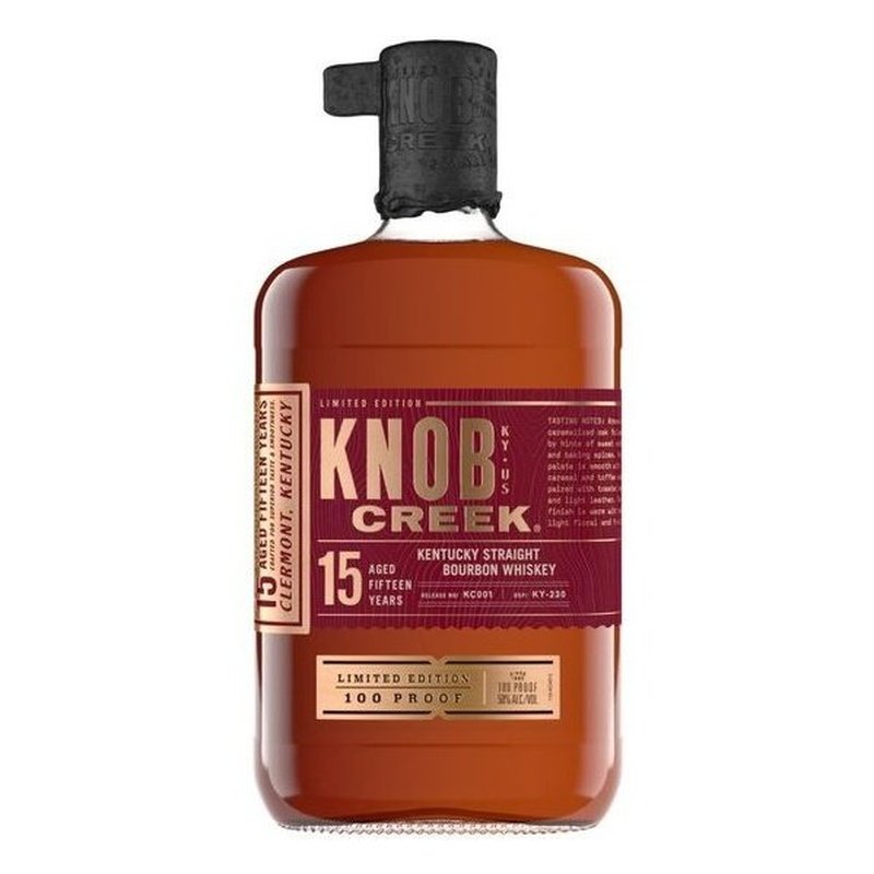 Knob Creek 15 Year Old Kentucky Straight Bourbon Whiskey Limited Edition - LoveScotch.com