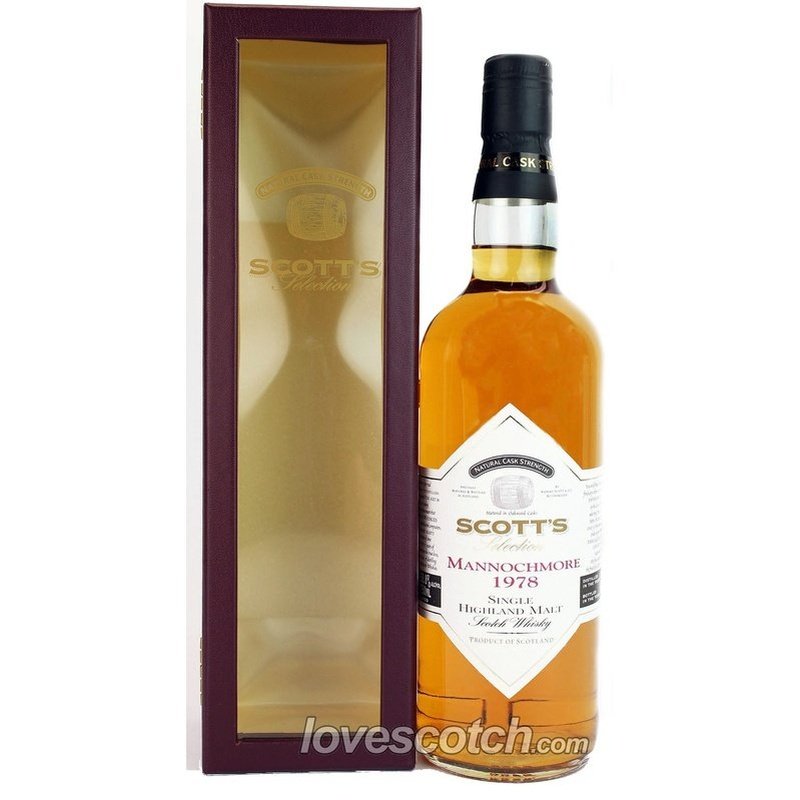 Scott's Mannochmore 1978 Single Highland Malt - LoveScotch.com