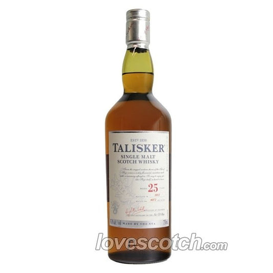 Talisker 25 Year Old - LoveScotch.com