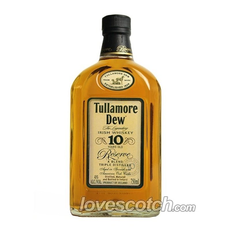Tullamore Dew 10 Year Old Irish Whiskey Reserve - LoveScotch.com