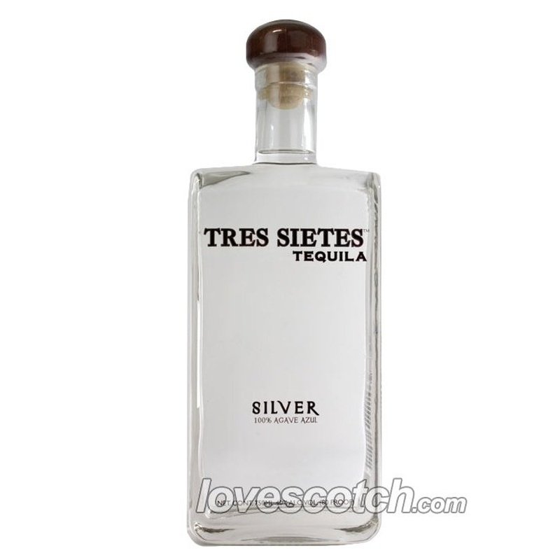 Tres Sietes Silver Tequila - LoveScotch.com