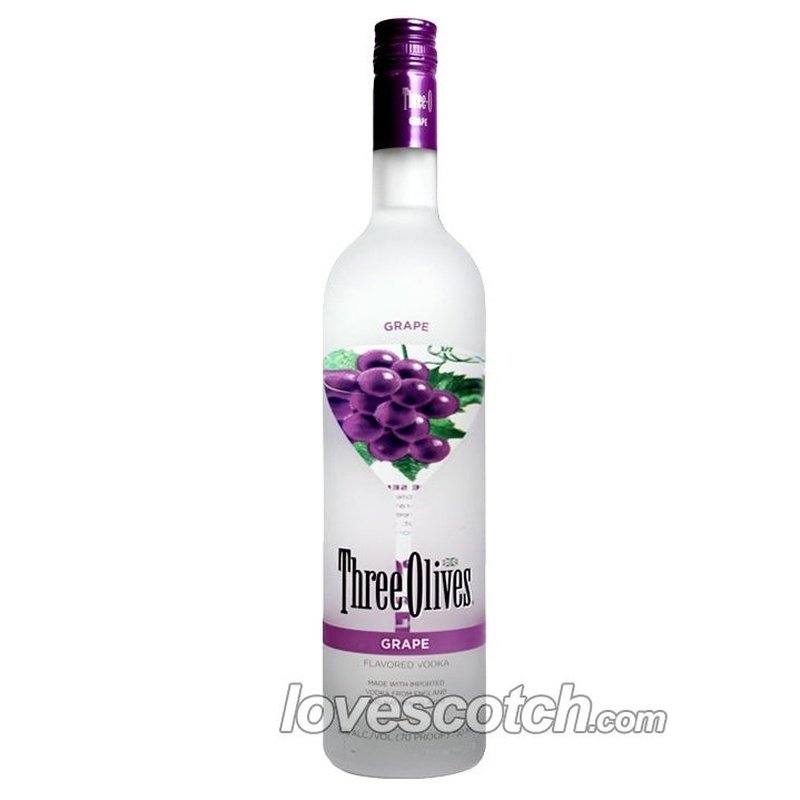 Three Olives Grape Flavored Vodka - LoveScotch.com