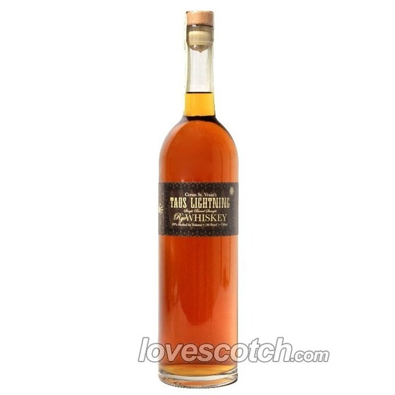 Taos Lightning Ceran St. Vrain's Single Barrel Straight Rye - LoveScotch.com