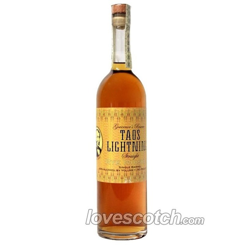 Taos Lightning Governor's Reserve Single Barrel Straight Rye - LoveScotch.com