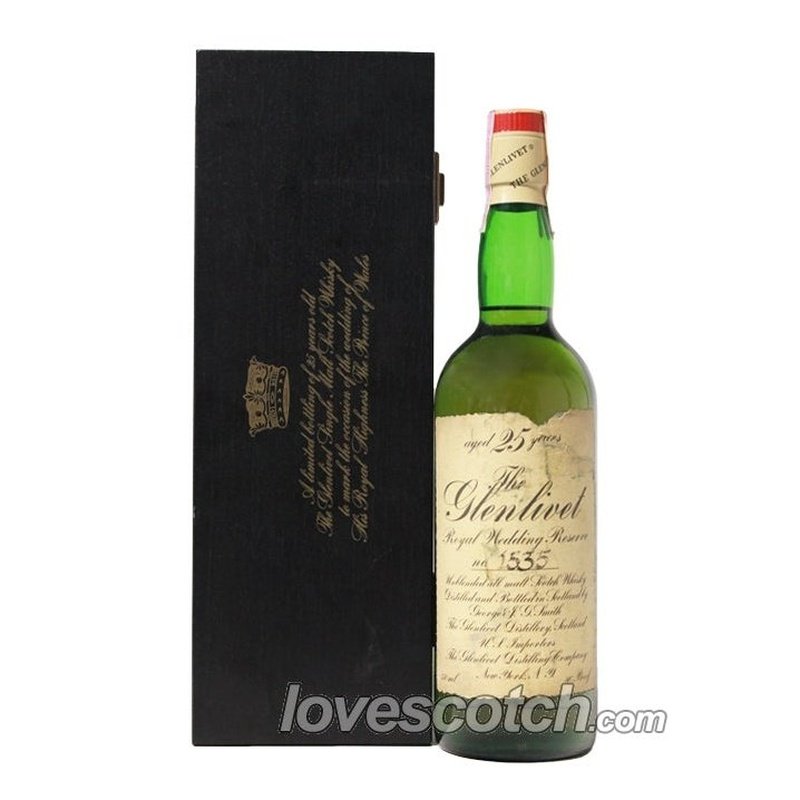 The Glenlivet Royal Wedding Reserve 25 Year Old No. 1535 - LoveScotch.com