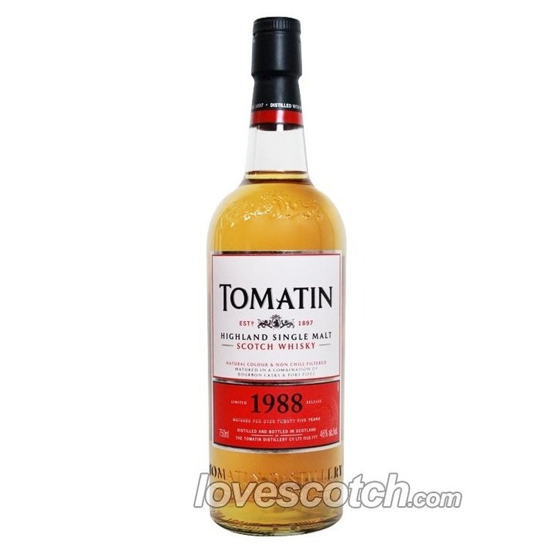 Tomatin 1988 25 Year Old Batch No. 1 Limited Release - LoveScotch.com