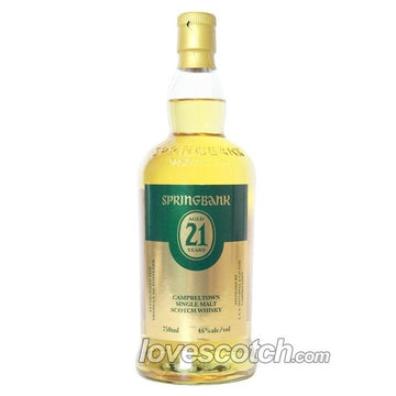 Springbank 21 Year Old Rum Barrel - LoveScotch.com