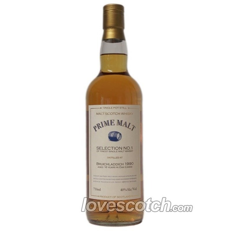 Prime Malt Selection No. 1 Bruichladdich 16 Year Old 1990 - LoveScotch.com