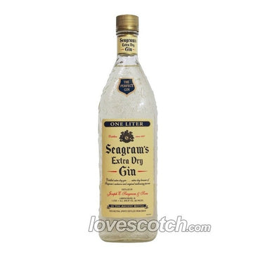 Seagram's Extra Dry Gin (Liter) - LoveScotch.com
