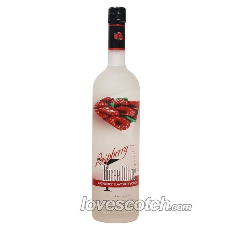 Three Olives Raspberry Flavored Vodka - LoveScotch.com
