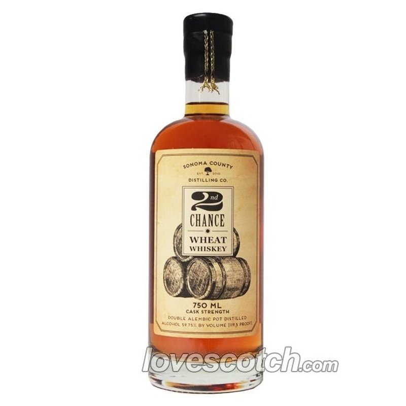 Sonoma County 2nd Chance Wheat Whiskey Cask Strength - LoveScotch.com
