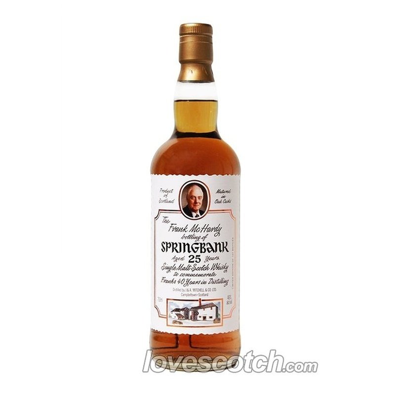 Springbank Frank McHardy 25 Year Old - LoveScotch.com