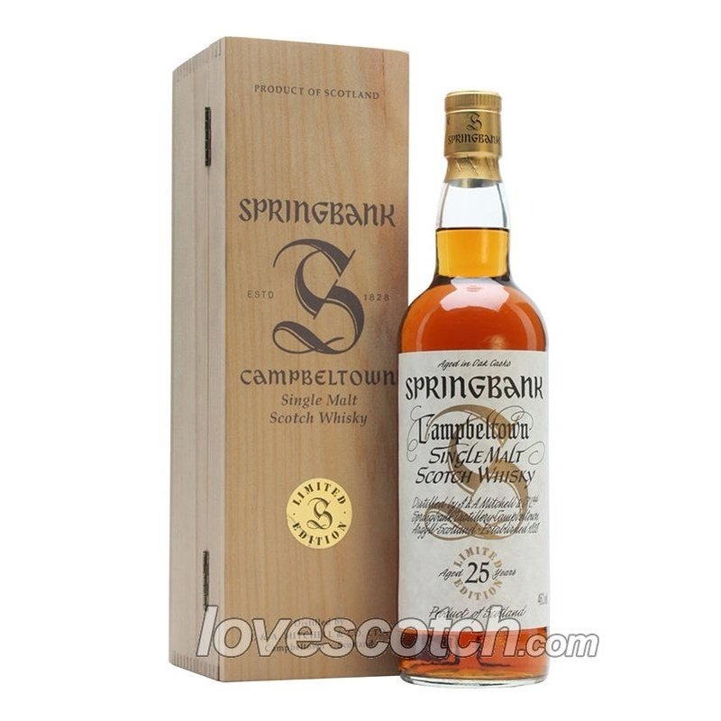 Springbank 25 Year Millennium - LoveScotch.com